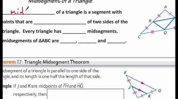 7.4 Parallel Lines & Proportional Parts