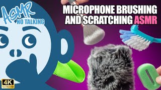 ASMR Microphone Brushing Scratching Stroking Instant Sleep Triggers Tingles & Relaxation NO TALKING