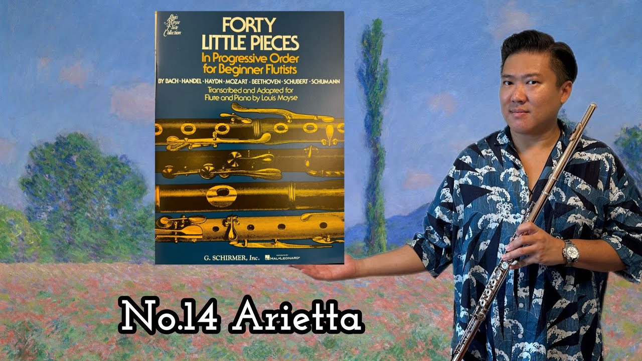 Forty Little Pieces, No.14. Arietta, 112 with Metronome by Mario So