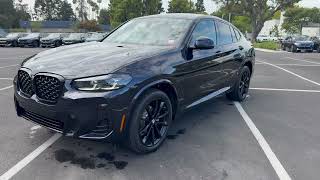 Introducing the 2025 X4 xDrive30i in Carbon Black | 4K