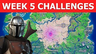 All Week 4 Quests Challenges Guide! Fortnite Chapter 2 Season 5!
