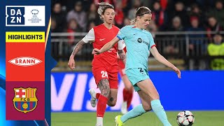 HIGHLIGHTS | SK Brann vs. Barcelona  UEFA Women's Champions League 202324 (Español)