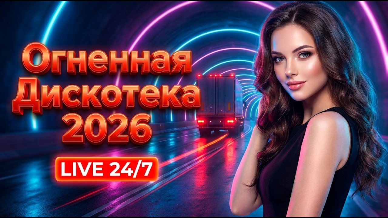 24/7 LIVE🔥 Дискотека 2026 | Лучшие Ретро Disco 80–90х | Золотые Хиты без Паузы