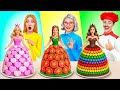 أنا مقابل جدتي في تحدي تحضير الطعام معركة طبخ مضحكة Multi DO Challenge 