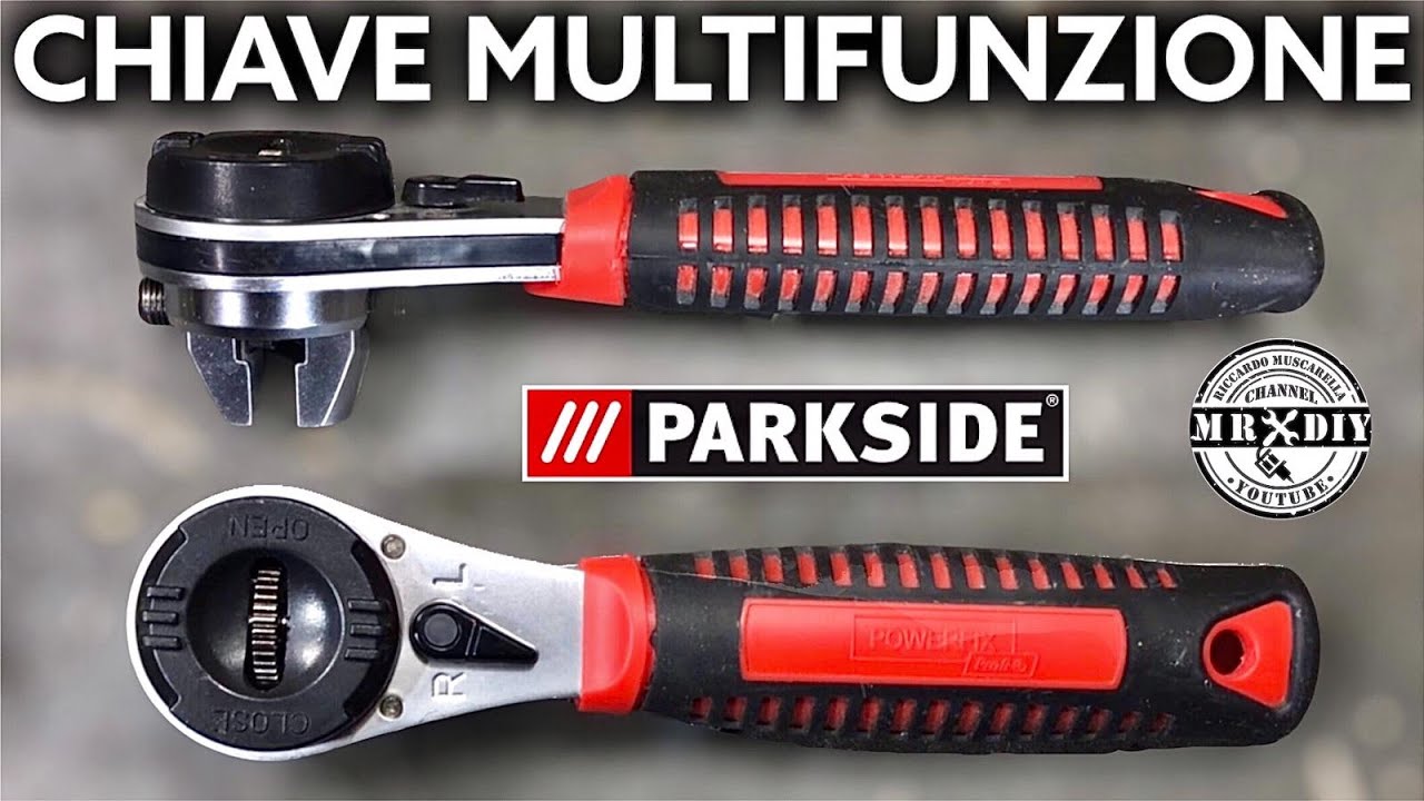 🤩 FANTASTIC. Multifunction ratchet wrench, Parkside lidl. How it is used  and how it works. 