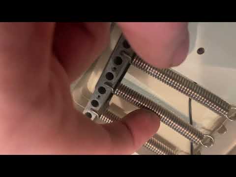 Can springs really make a difference? Normal Tremolo springs vs Fender American processional.