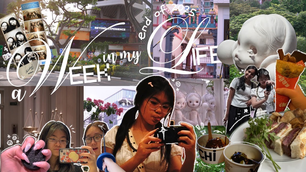 a week in my life 𓏲 ๋࣭🎐 | student holiday vlog | friends | museum | singing | cooking | drawing