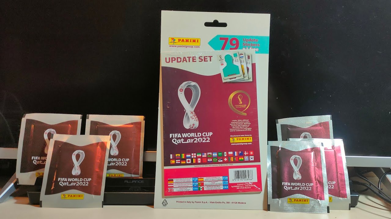 Extra Sticker!!! Actualització Panini Stickers Mundial Qatar 2022 + 6