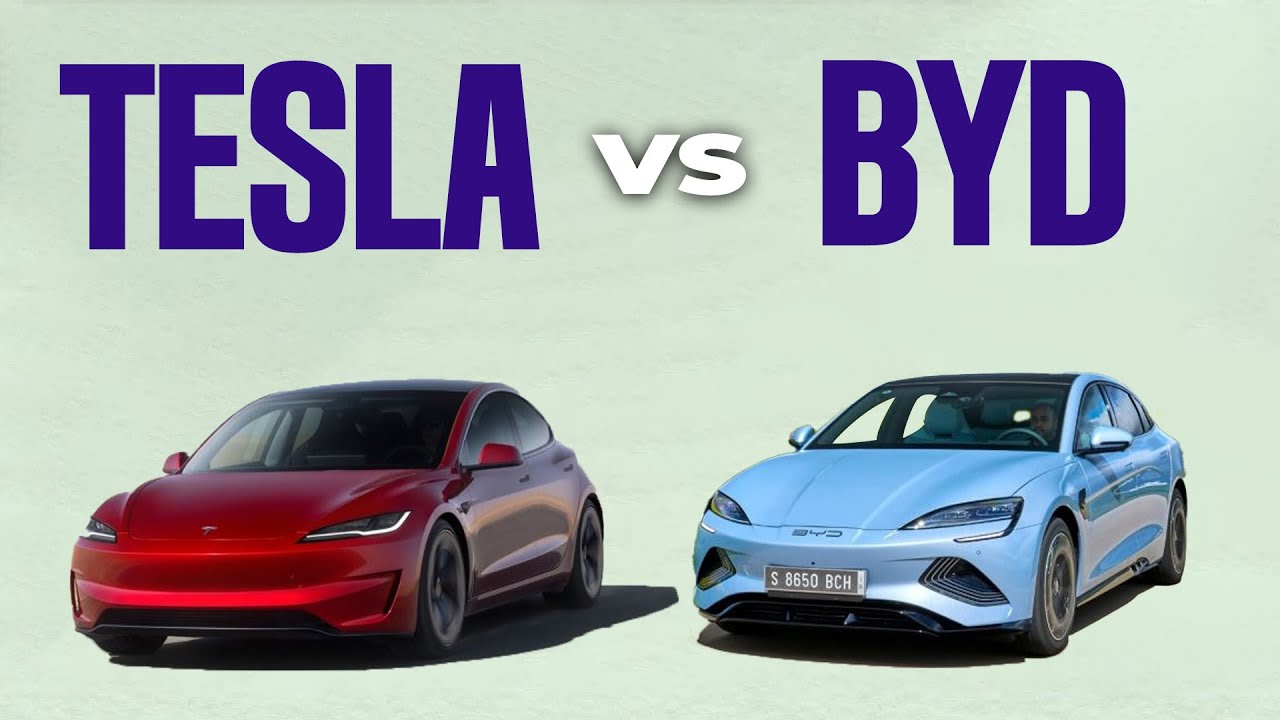 Tesla vs BYD – The Ultimate Electric SUV Face-Off - YouTube