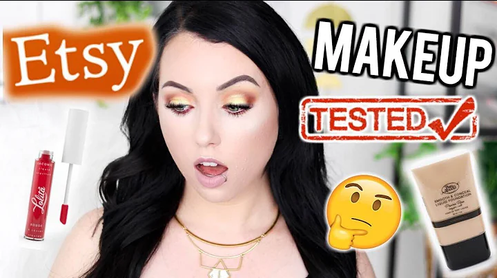 Try Homemade Makeup? Full Face of First Impressions from Etsy Tested!