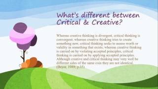 Critical Thinking Ppt Version