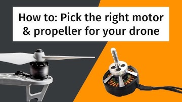 Database of Drone Motors, Propellers, ESCs Part 1 - How to Find the Perfect Drone Motor/ Propeller
