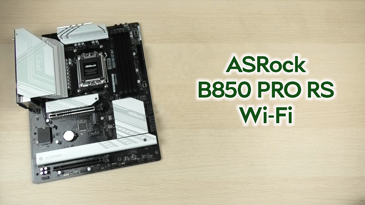 Материнская плата ASRock B850 PRO RS Wi-Fi (sAM5, AMD B850, PCI