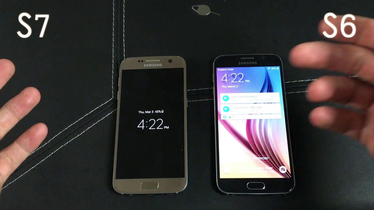 Galaxy S7 vs Galaxy S6 Hands On Review Major Changes YouTube