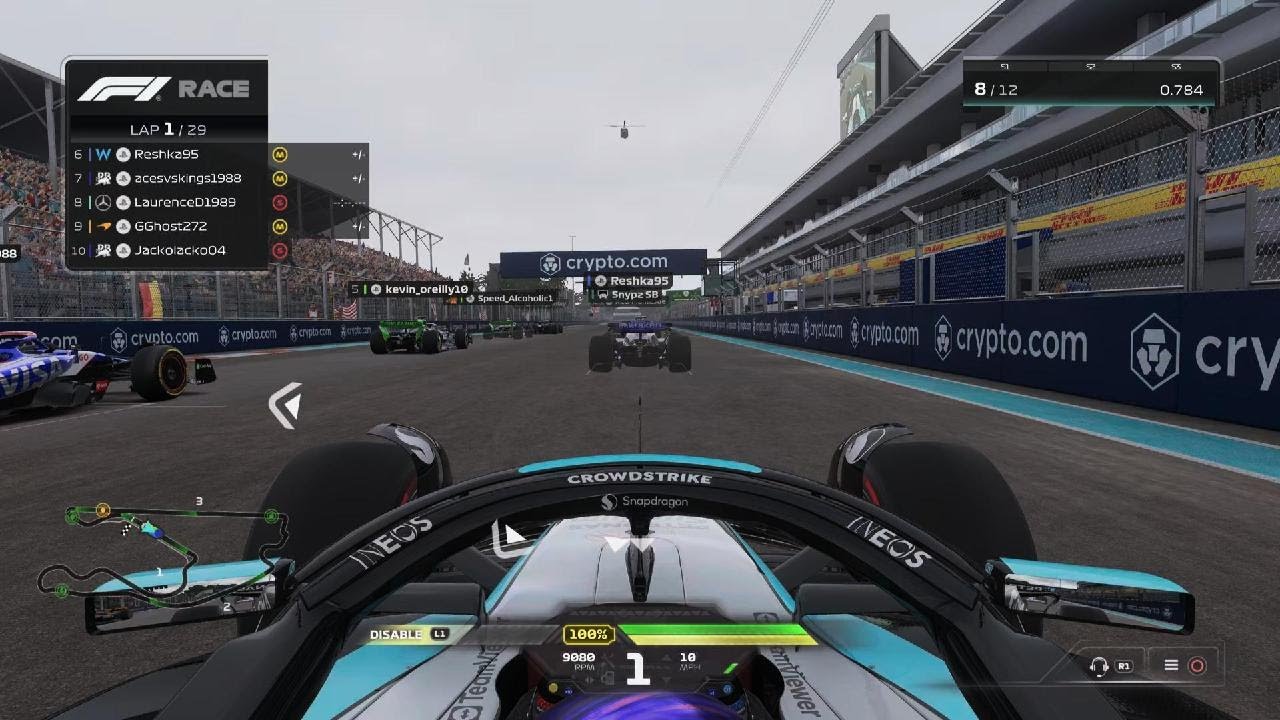 F1 24 Miami Race Start