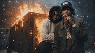 NBA YoungBoy ft. J. Cole - And The Whole World Is The Vile (Mashup) (Official Dark Trap Music Video)