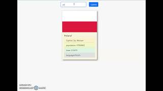 Countries Details API