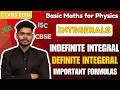 Integrals Class 11 | JEE &amp; NEET Level | CBSE ISC | Indefinite Integration &amp; Definite Integration