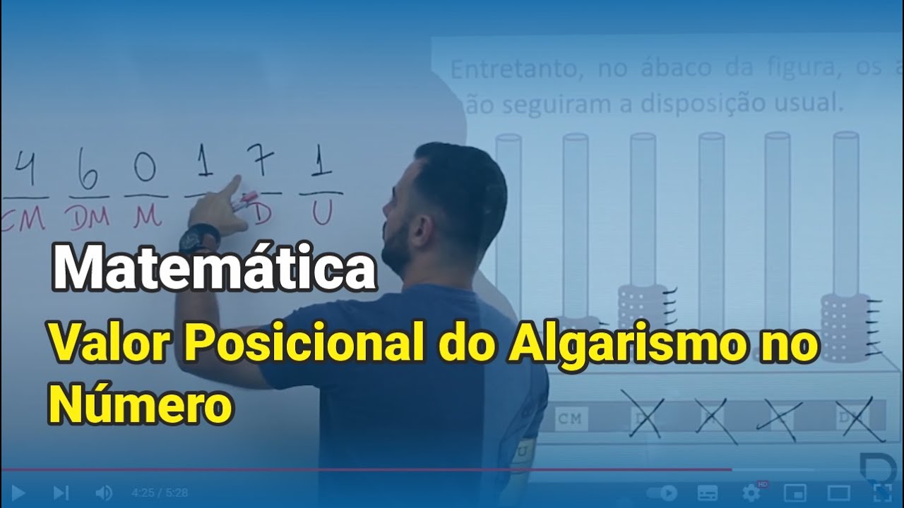 Valor Posicional do Algarismo no Número - Resolução de questão - DRR ...