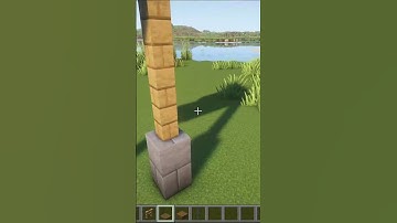 Minecraft Swing Build – Easy Tutorial for Beginners!#minecraft #shorts