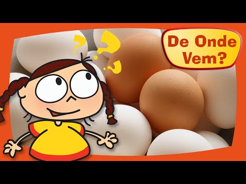 Vídeo: De Onde Vêm Os Ovos De Galinha?