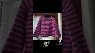 granny go round jumper crochet, pattern 