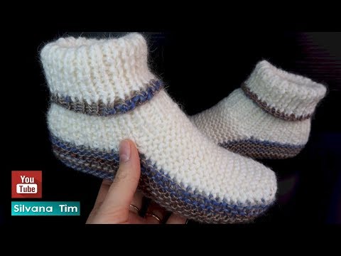 Video: Cómo Tejer Pantuflas