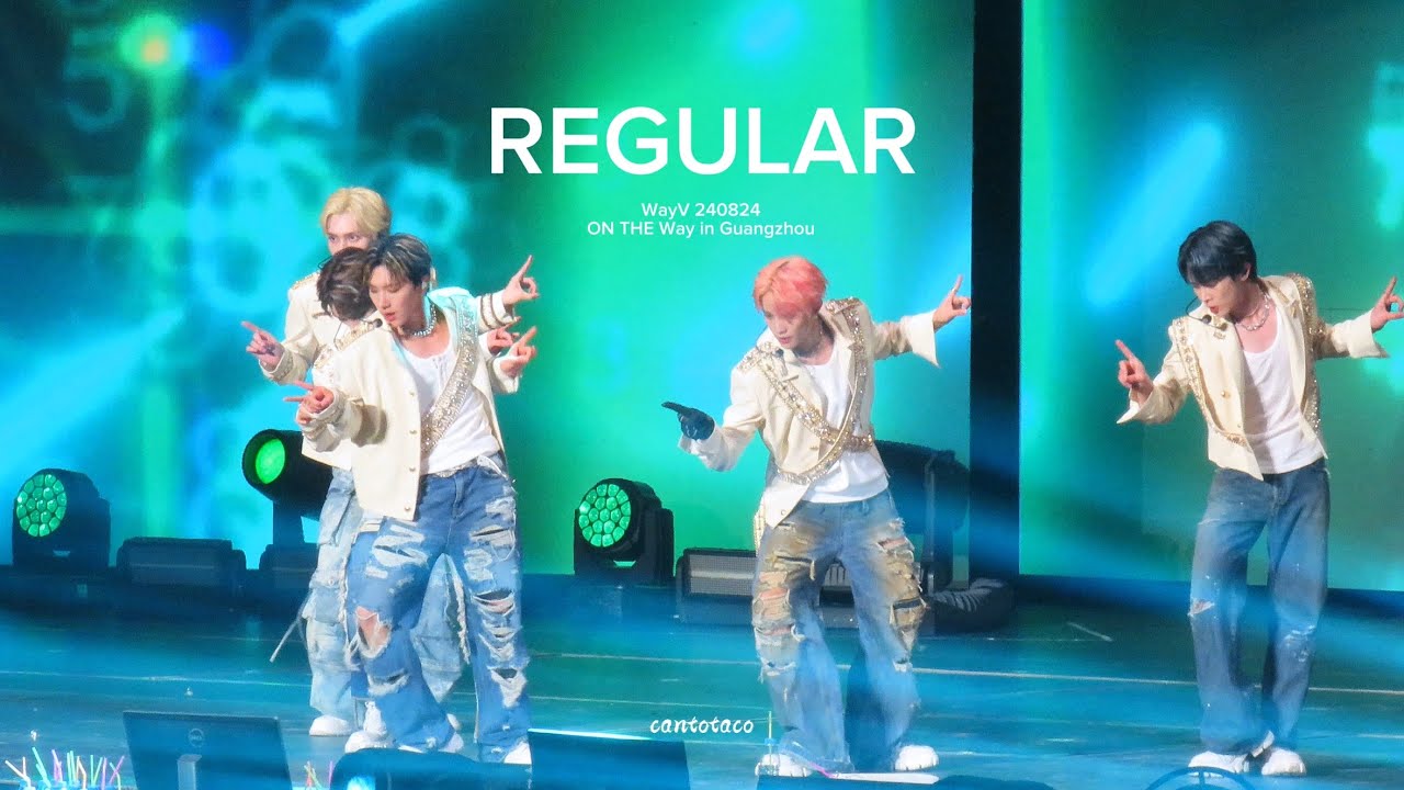 [4k] 240824 WayV - Regular (ON THE Way in Guangzhou) - YouTube