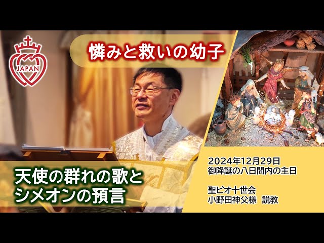 Watch 【字幕】「天使の群れの歌」と「シメオンの預言」の密接な関係｜永遠の昔から計画されていた、憐れみと救いがここにある on YouTube.