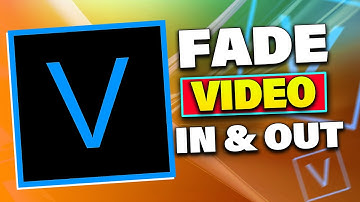 Vegas Pro 19 Fade Video In And Out Easy (Any Version)