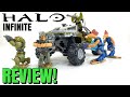 Halo Infinite Mega Construx set REVIEW Warthog Rally Review GNB25