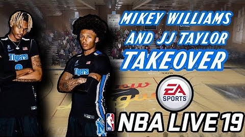 Mikey Williams and JJ Taylor takeover NBA LIVE 19!!