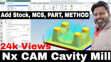 NX12 CNC PROGRAMMING |MILLING | CAVITY MILL | NX12 HINDI TUTORIAL