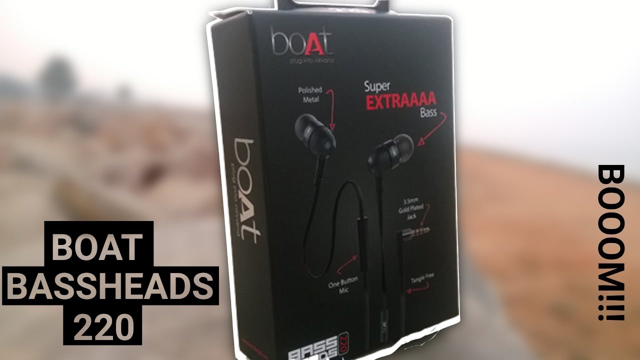Boat Bassheads 220 in ear overview and review | Best in 10$