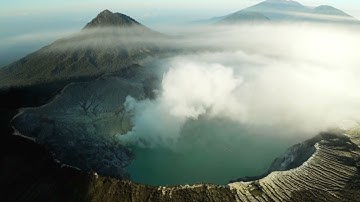 Exploring the Mystical Ijen Volcano and Crater Mine in Java, Indonesia