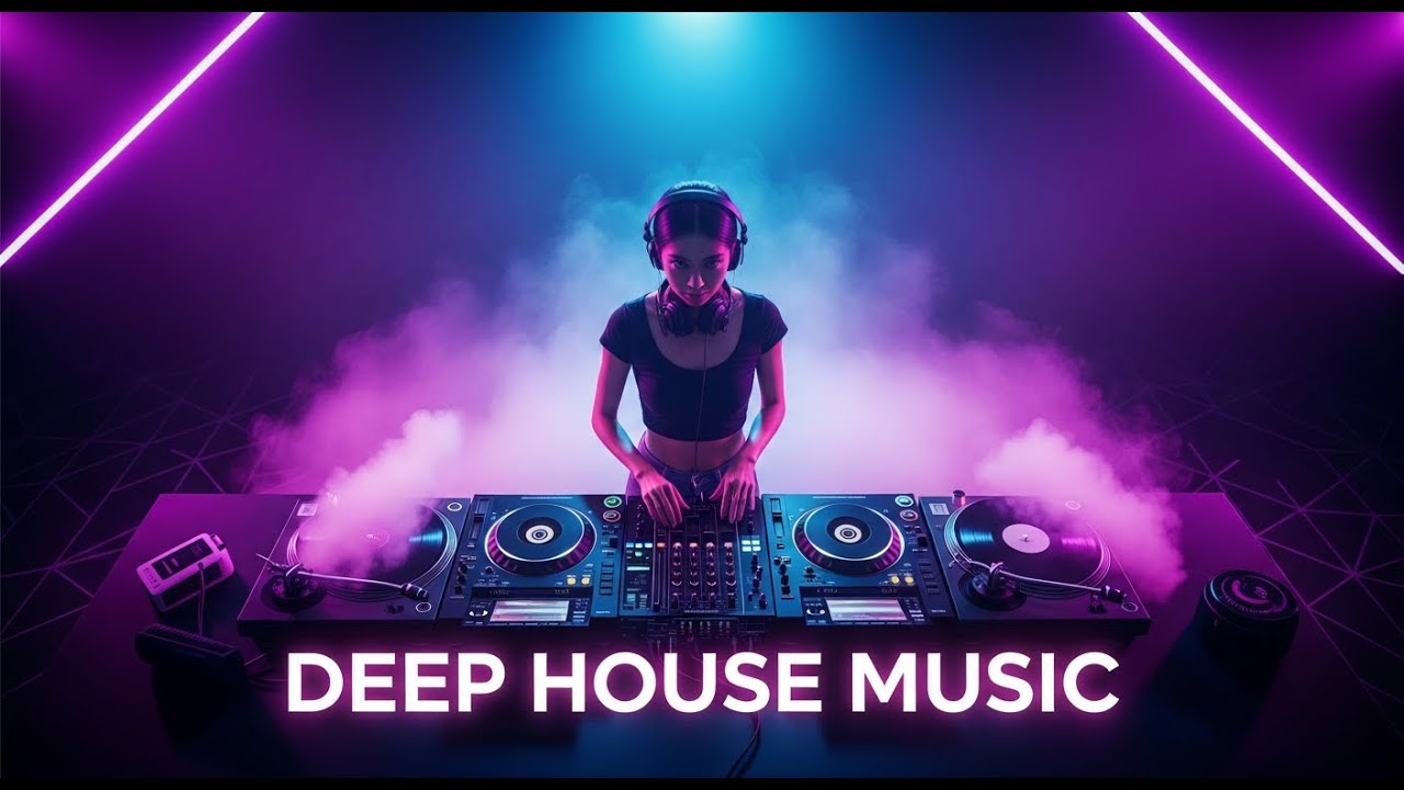Club Deep House Vibes 🌙 Deep Bass House Beats for Party Nights and Nonstop Dance Mood