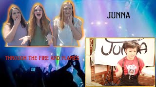 First Time Hearing | Junna | Through The Fire And Flames | Solo Lulu Reaction