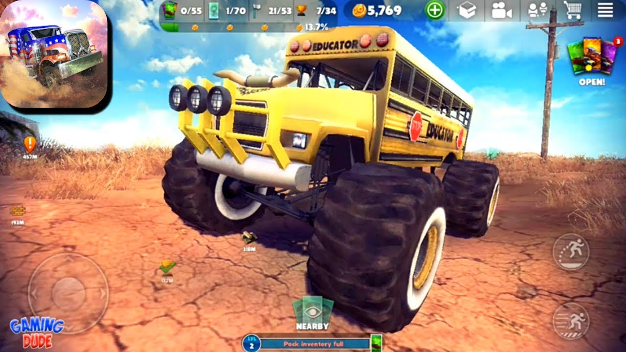 Off The Road - OTR Open World Driving Update - Educator Truck | Android ...