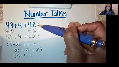 Number Talks Making Friendly/Landmark Numbers