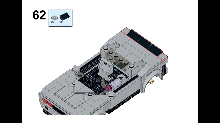 LEGO® 76917 Alternate Build - Nissan Skyline GT-R - Dodge Challenger