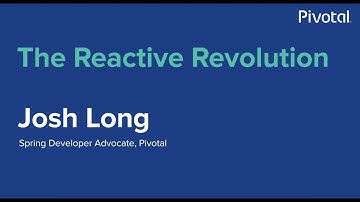 Singapore - The Reactive Revolution - Josh Long