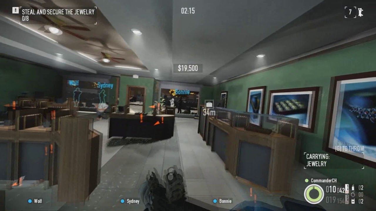 [Payday 2] Jewelry Store - DS/OD Stealth, All Loot, No Dead Civs, No Assets