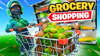 FRESH GOES GROCERY SHOPPING IN FORTNITE