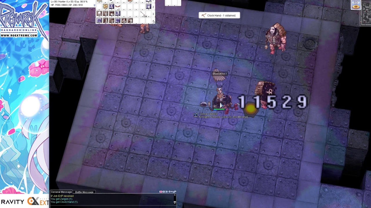 Alarm Ragnarok Hunter Trapper Road to 99 - 1 Hit Alarm ROPH - Ragnarok Online PH - YouTube