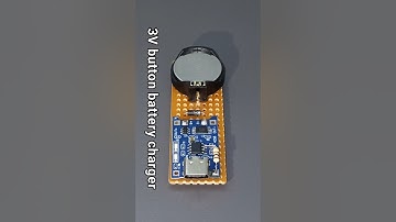 3V Lithium ion coin battery charger