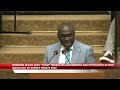MINISTER McCOY SAYS “TRUST” SEPARATES GOVERNMENT AND OPPOSITION AS WIN WALKS OUT OF BUDGET DEBATE 20