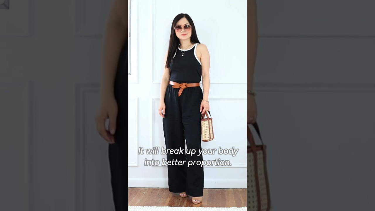 How to Dress Long Torso with Short Legs  - YouTube