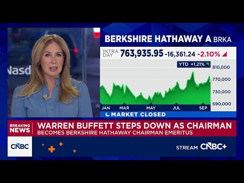 Warren Buffett steps down as chairman of Berkshire Hathaway: ‘Father Time always wins’