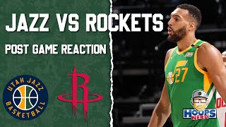 Utah Jazz vs Houston Rockets: Post Game Reaction