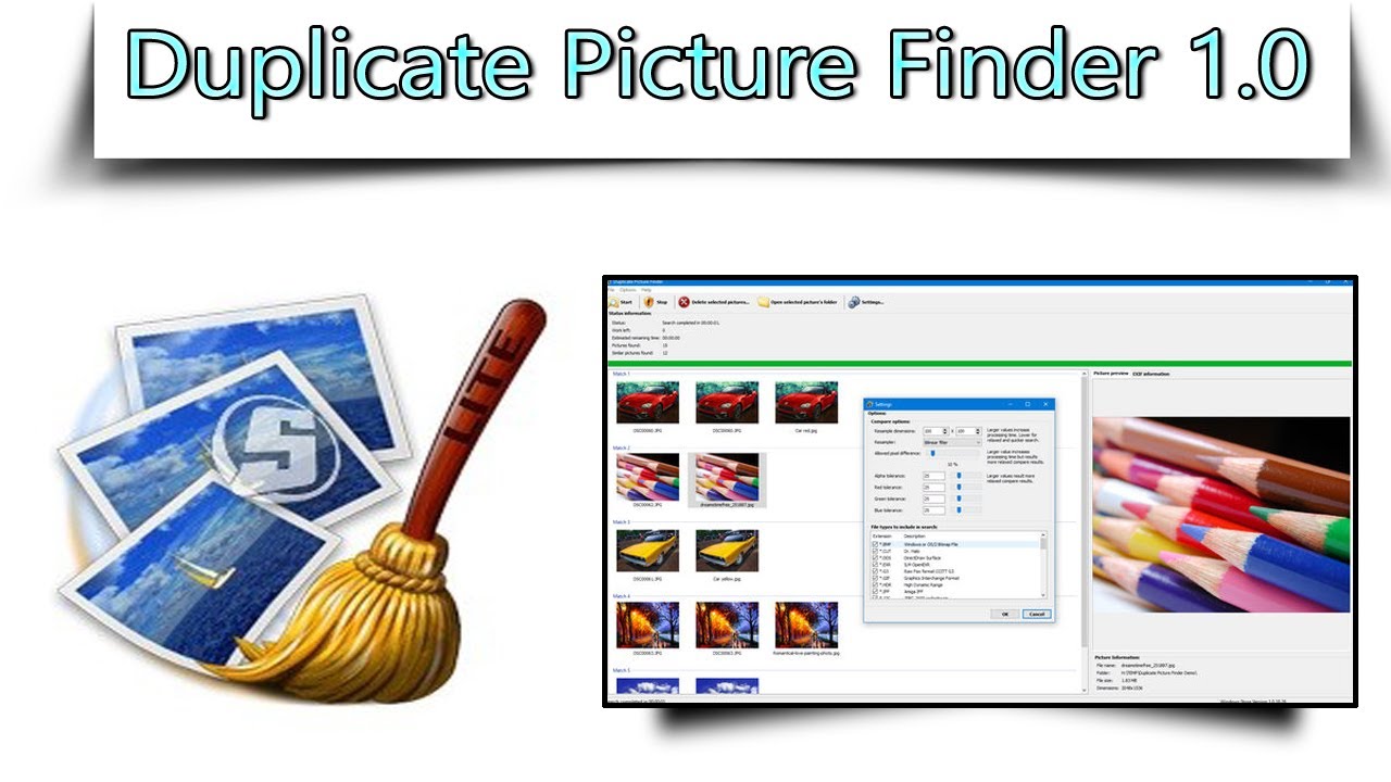 Duplicate Picture Finder 1.0 YouTube